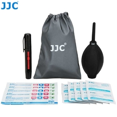 Kit de limpeza de câmera JJC 5 em 1 Soprador de pó + caneta de limpeza de lente + lenços umedecidos + pano de limpeza embrulhado + bolsa de armazenamento - comprar online