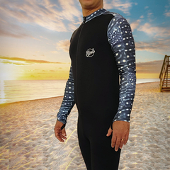 Wetsuit Traje Rashguards Lycra Extra Life UV 50 Tiburon Ballena - Shark