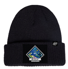 Wool Watch Knit Cap Black Reef Palancar