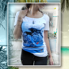 T-shirt Scuba Diving Dive Diver camiseta remera de buceo mergulio