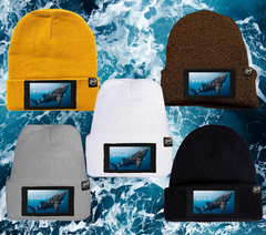 Wool Watch Knit Cap White Whale Shark - buy online