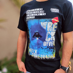 wreck diving dive scuba diving tshirt remera camiseta buceo diver