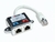 Adaptador de red INTELLINET - RJ-45, RJ-45, Hembra/hembra, Plata