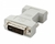 Adaptador DVI a VGA MANHATTAN - DVI-I, HD15 FM, Macho/hembra, Gris