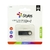 Memoria USB Stylos STMUSB1B - Plata, 8 GB, USB 2.0