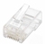 Plugs de Red CAT6 INTELLINET - Macho/Macho, Transparente