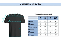 Camiseta Seleção Amarela na internet