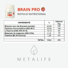 BRAIN PRO (enfoque y memoria) - comprar online