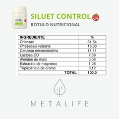 SILUET CONTROL (Chitosan) +Plan nutricional - comprar online