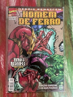 Heróis Renascem - Homem de Ferro - Vol. 2, 6 e 12 na internet