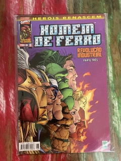 Heróis Renascem - Homem de Ferro - Vol. 2, 6 e 12 - comprar online