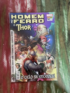 Invencível Homem de Ferro, O (Homem de Ferro & Thor) - Vol. 33 ao 42 - Gibizaço - Sebo de HQs