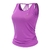 Camiseta fitness regata Femininna Dryfit strappy caminhada Treino academia