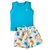 Conjunto Infantil Menino Regata Camiseta E Short na internet