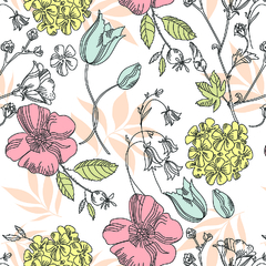 Papel de Parede Floral 006