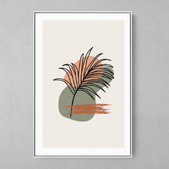 Quadro Decorativo Planta Abstrata - comprar online