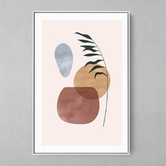 Quadro Decorativo Planta Abstrata - comprar online