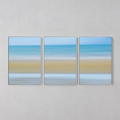 Quadro Decorativo Tríptico Lagoinha Ubatuba - comprar online