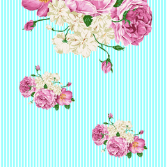 Papel de Parede Floral 013