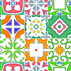 PAPEL DE PAREDE AZULEJO