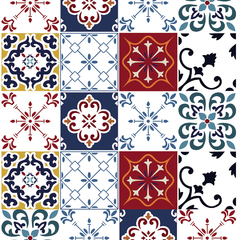 PAPEL DE PAREDE AZULEJO