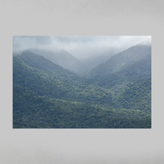 Quadro Decorativo A Serra do Mar, Litoral Norte de São Paulo