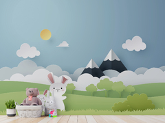 Papel de Parede Animais Baby - comprar online