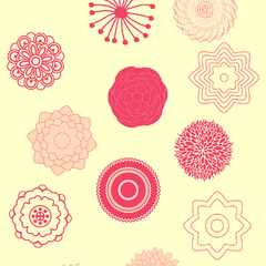 Papel de Parede Floral 045