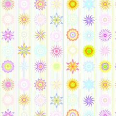 Papel de Parede Floral 047