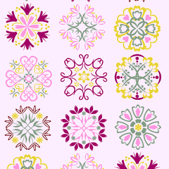 Papel de Parede Floral 048