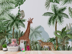 Papel de Parede Floresta Safari - comprar online