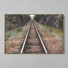 Quadro Decorativo Linha Férrea Serra do Espinhaço na internet