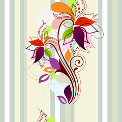 Papel de Parede Floral 082