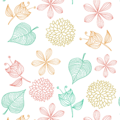 Papel de Parede Floral 088