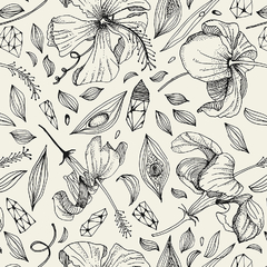 Papel de Parede Floral 089