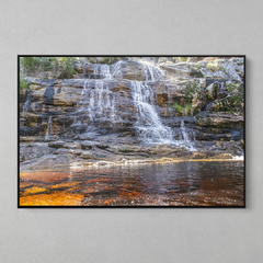 Quadro Decorativo Cachoeira Cascatinha, Serra do Caraça, MG