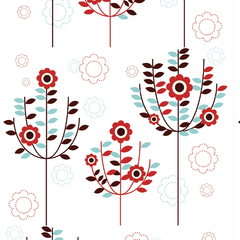 Papel de Parede Floral 093