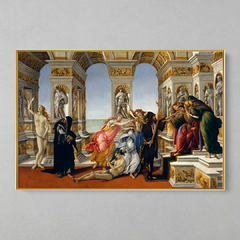 Quadro Decorativo A Calúnia de Apeles - Sandro Botticelli