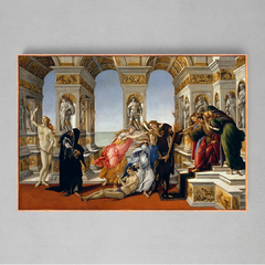 Quadro Decorativo A Calúnia de Apeles - Sandro Botticelli - loja online