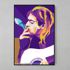 Quadro Kurt Cobain Pop Art - comprar online