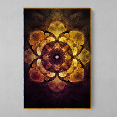 Quadro Mandala Dourada - loja online