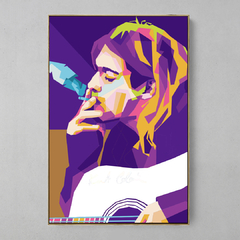 Quadro Kurt Cobain Pop Art - loja online