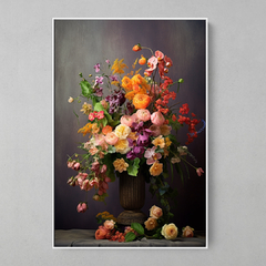 Quadro Vaso Floral - comprar online