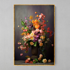 Quadro Vaso Floral - loja online