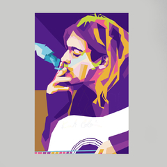 Imagem do Quadro Kurt Cobain Pop Art