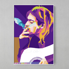 Quadro Kurt Cobain Pop Art