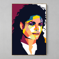 Quadro Mickael Jackson Pop Art na internet