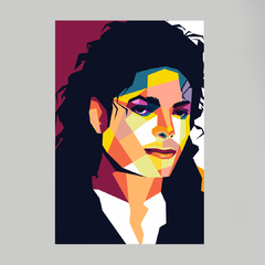 Imagem do Quadro Mickael Jackson Pop Art