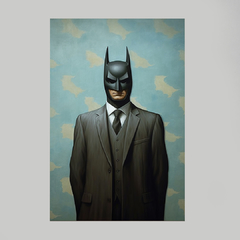 Imagem do Quadro Decorativo Batman - René Magritte