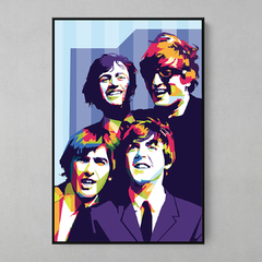 Quadro Os Beatles Pop Art